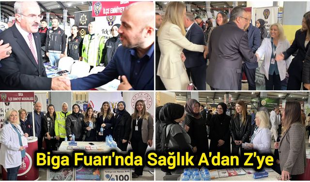 Biga Fuarı'nda Sağlık A'dan Z'ye