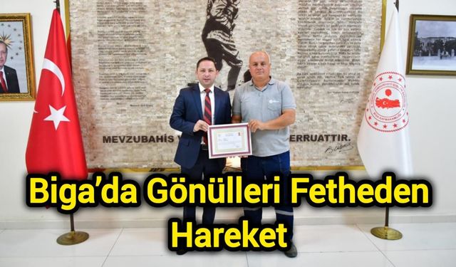 Biga’da Gönülleri Fetheden Hareket