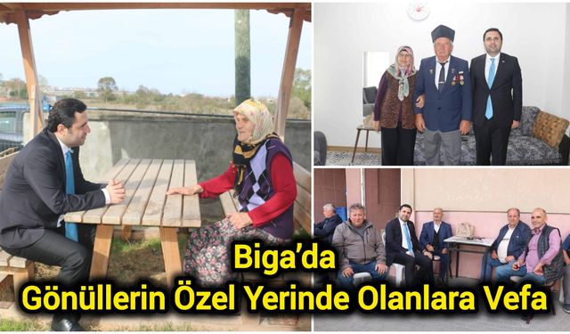 Biga’da Gönüllerin Özel Yerinde Olanlara Vefa