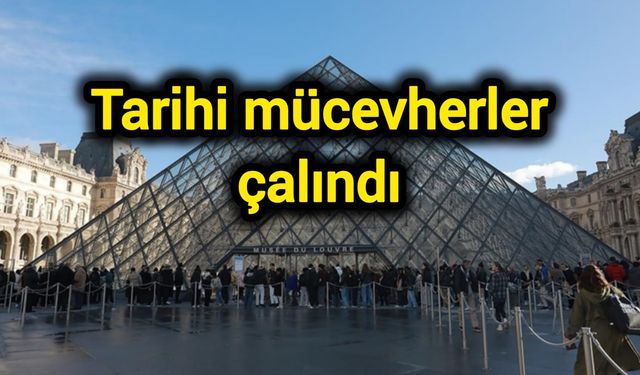 Tarihi mücevherler çalındı