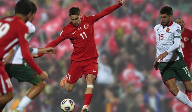 Milli Takım'dan Bulgaristan'da "tarihi" galibiyet