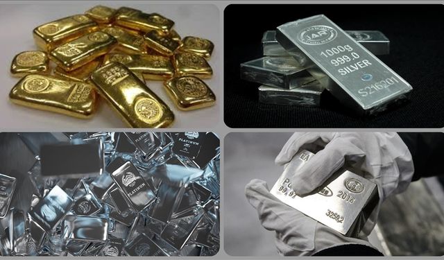 Emtia piyasasını değerli metaller sırtladı