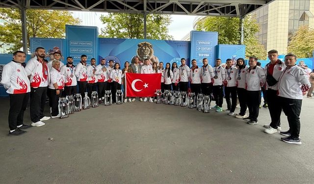 Milliler Kick Boks Dünya Kupası'nda 17'si altın toplam 27 madalya kazandı