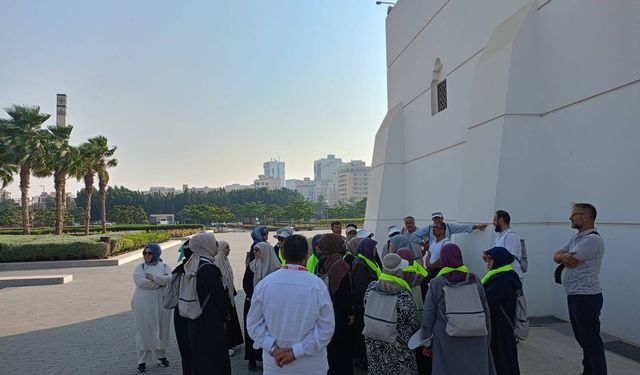 Bigalı umreciler görev başında