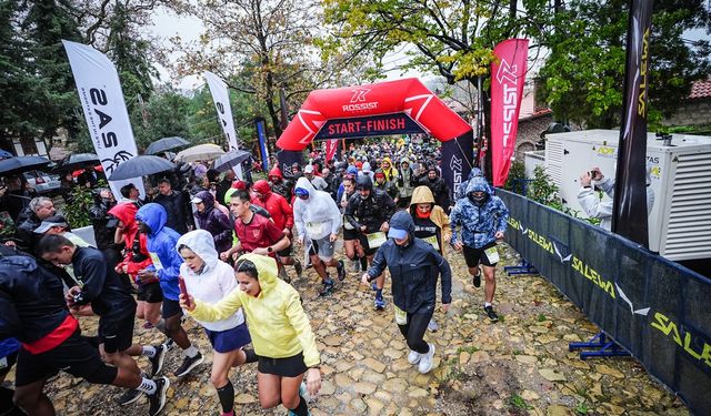 "9. Kar Spor İda Ultra" koşusu Kazdağları'nda başladı