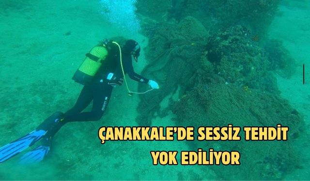 Çanakkale’de sessiz tehdit yok ediliyor