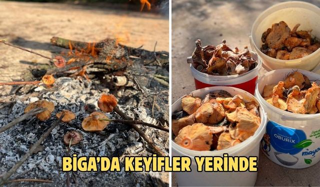 Biga’da keyifler yerinde