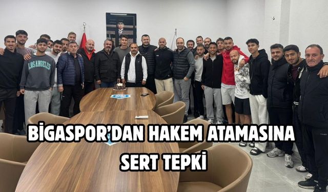 Bigaspor’dan hakem atamasına sert tepki