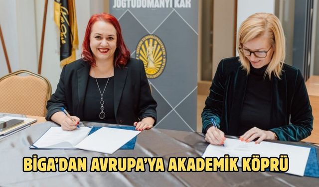 ÇOMÜ Biga İİBF’den Uluslararası İmza