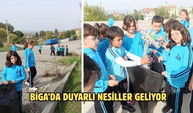 Biga’da duyarlı nesiller geliyor