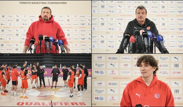 A Milli Erkek Basketbol Takımı'nda medya günü yapıldı