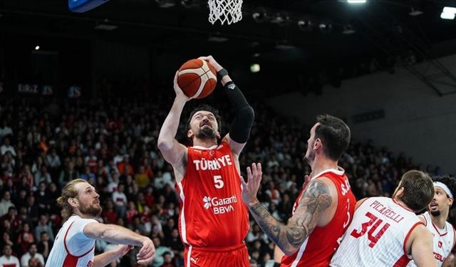 12 Dev Adam, İsviçre'yi 85-60 yendi