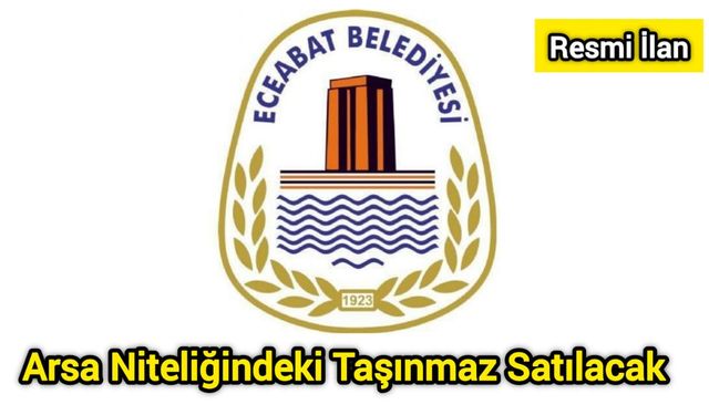 Arsa Niteliğindeki Taşınmaz Satılacak