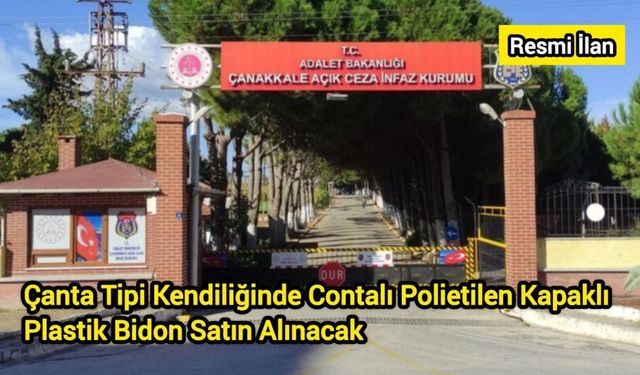 Çanta Tipi Kendiliğinde Contalı Polietilen Kapaklı Plastik Bidon Satın Alınacak