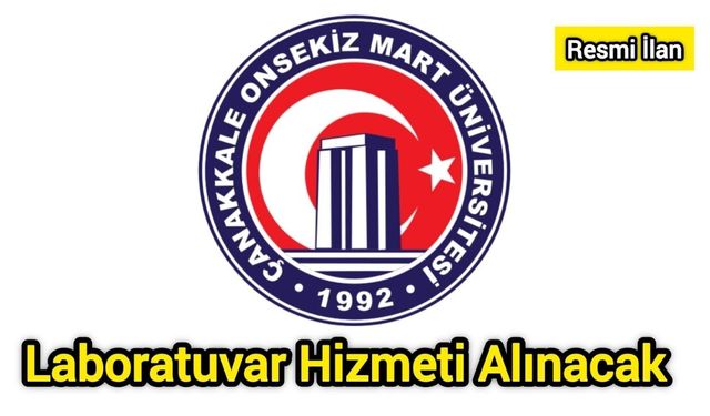 Laboratuvar Hizmeti Alınacak