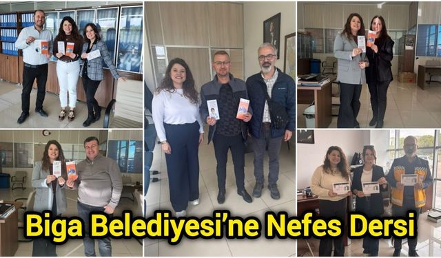 Biga Belediyesi’ne Nefes Dersi
