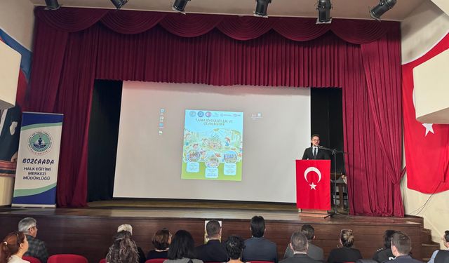 Bozcaada'da Tarım, Biyoçeşitlilik ve Çevre Eğitimi Projesi başladı