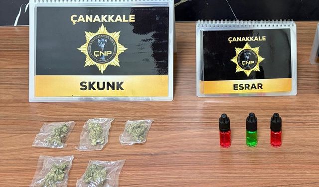 Çanakkale'de uyuşturucu operasyonlarında 6 zanlı tutuklandı