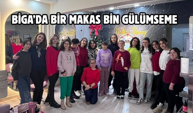 Çanakkale Biga’da güzellik sadece aynada kalmadı