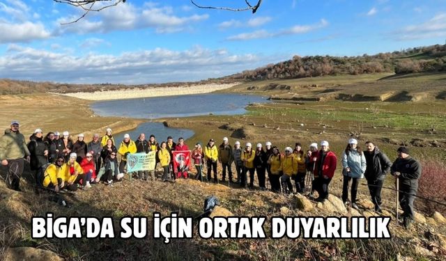 Çanakkale Biga’da su için ortak duyarlılık