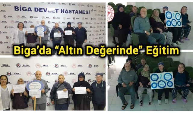Biga’da “Altın Değerinde” Eğitim