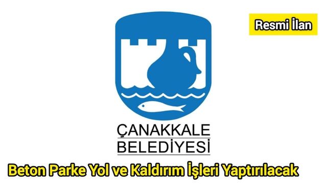 Beton Parke Yol ve Kaldırım İşleri Yaptırılacak