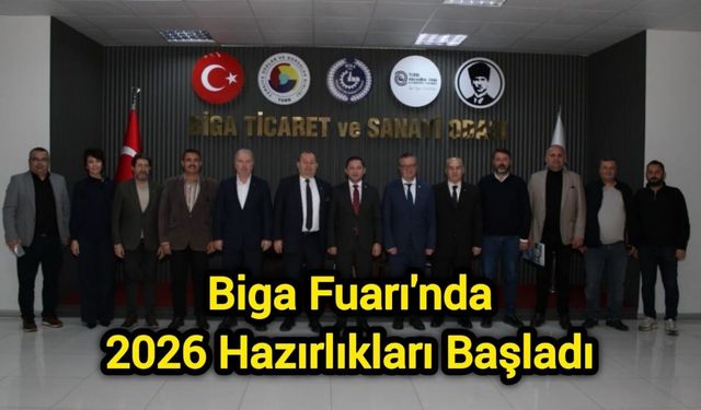 Biga Fuarı'nda 2026 Hazırlıkları Başladı