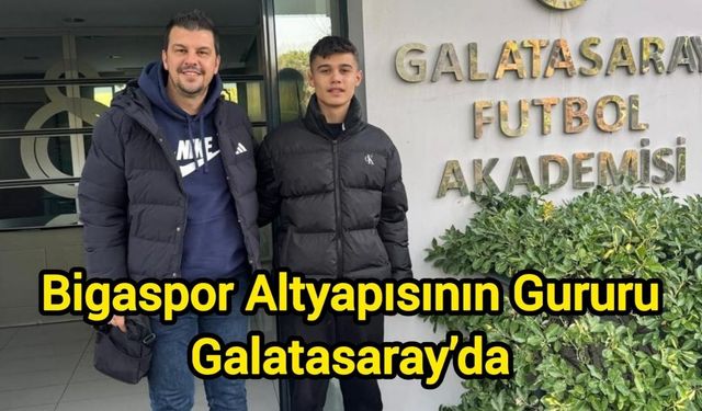 Bigaspor Altyapısının Gururu Galatasaray’da
