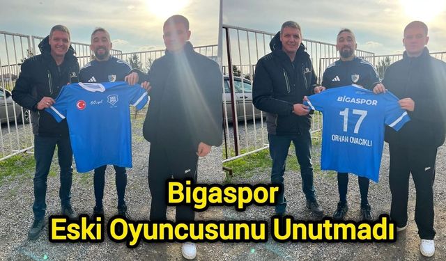 Bigaspor Eski Oyuncusunu Unutmadı