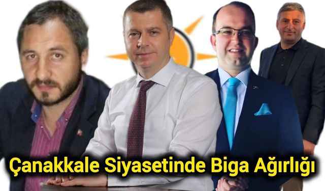 Çanakkale Siyasetinde Biga Ağırlığı