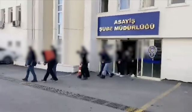 Dolandırıcılık operasyonlarında gözaltına alınan 25 kişi tutuklandı