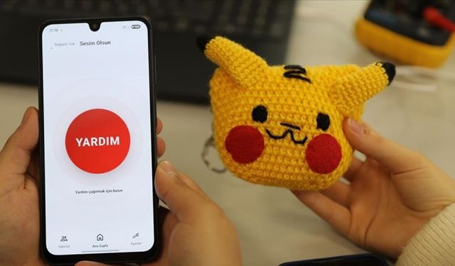 Öğrenciler, kadınlar için anahtarlık şeklinde acil yardım butonu tasarladı