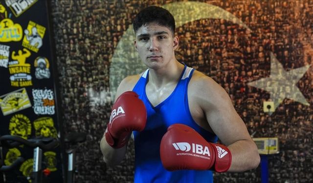 16 yaşında Avrupa şampiyonu olan milli boksörün gözü yükseklerde