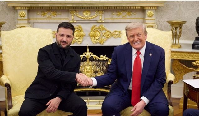 Trump, Zelenskiy ile barış görüşmeleri için Florida'da buluştu