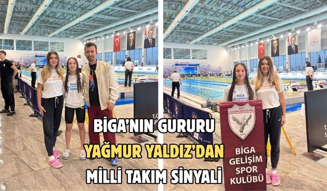 Biga’nın gururu Yağmur Yaldız’dan milli takım sinyali