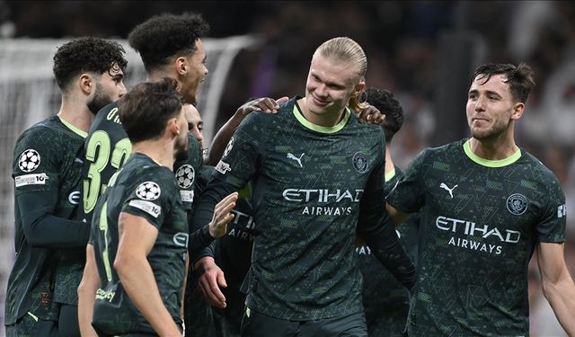 Galatasaray'ın Şampiyon Ligi'nde karşılaşacağı Manchester City, Wolverhampton'ı 2-0 yendi