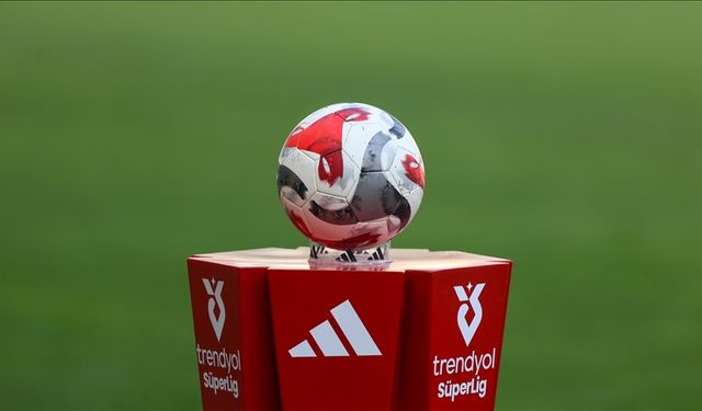 Trendyol Süper Lig'de 20, 21 ve 22. hafta maçlarının programı açıklandı