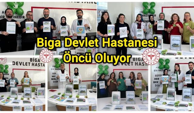 Biga Devlet Hastanesi Öncü Oluyor