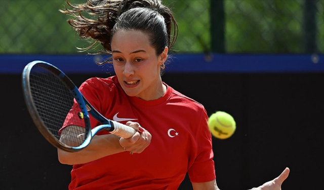 Zeynep Sönmez final turuna yükseldi