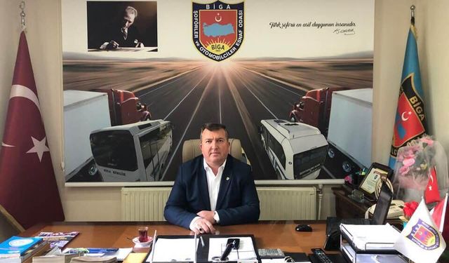 Biga Şoförler Odası Duyurdu: EDS Sistemi Resmen Başladı