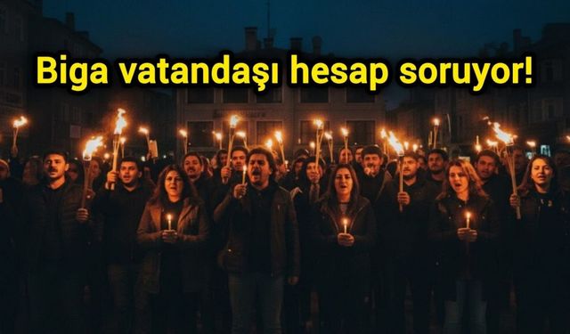 Biga vatandaşı hesap soruyor!