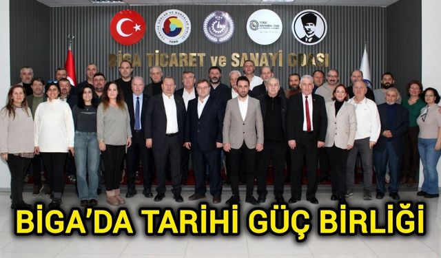 Biga’dan Çanakkale’ye örnek güç birliği