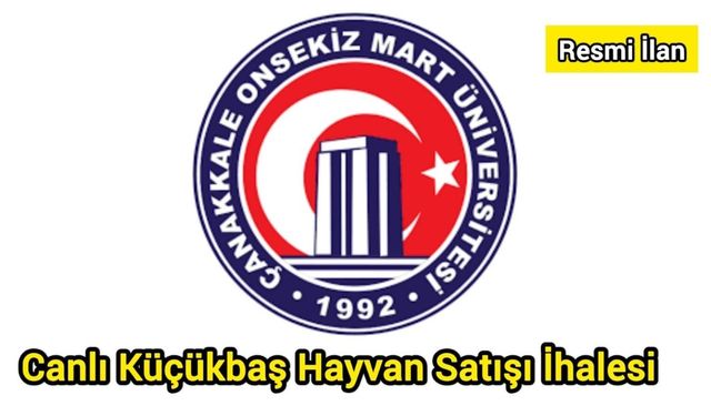 Canlı Küçükbaş Hayvan Satışı İhalesi