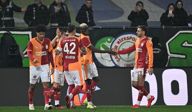 Galatasaray, 3 puanı 3 golle aldı