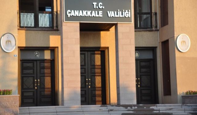 Çanakkale Valiliği'nden bayram öncesi kritik uyarı