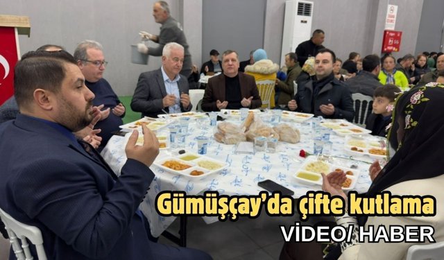 Gümüşçay’da çifte kutlama