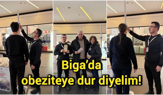 Biga’da obeziteye dur diyelim!