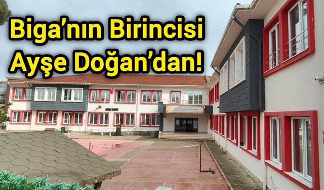Biga’nın Birincisi Ayşe Doğan’dan!