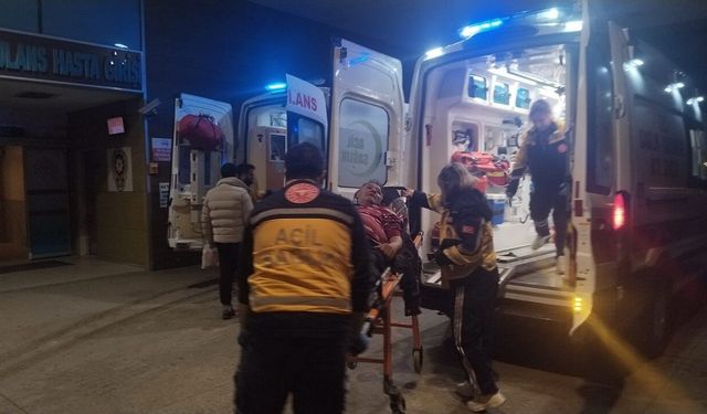 Yağışlar nedeniyle çiftlik evinde mahsur kalan kişi kurtarıldı