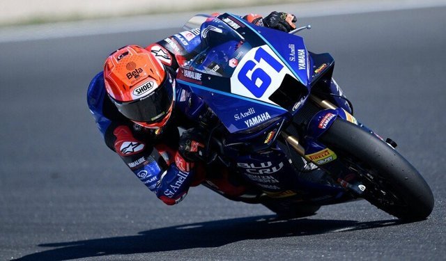 Can Öncü, Supersport ilk yarışında 3. oldu